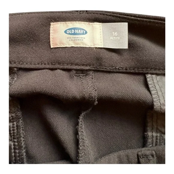 Old Navy Black Dress Pants – Size 16 Petite - Picture 4 of 5